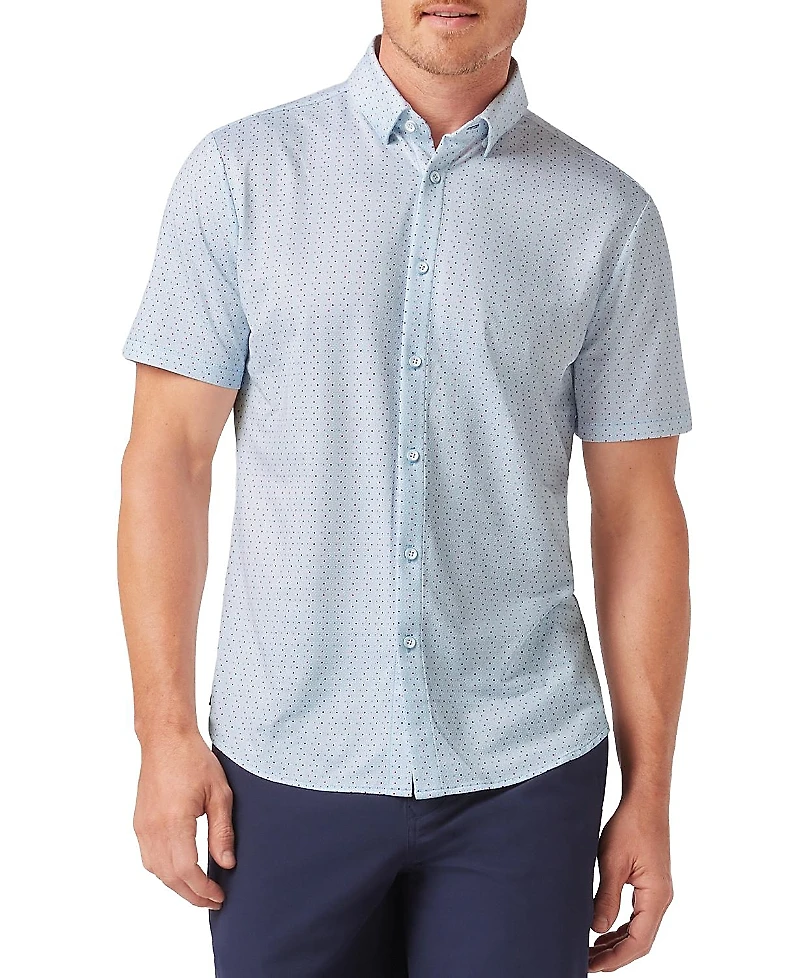 Mizzen+Main Halyard Short Sleeve Dress Shirt