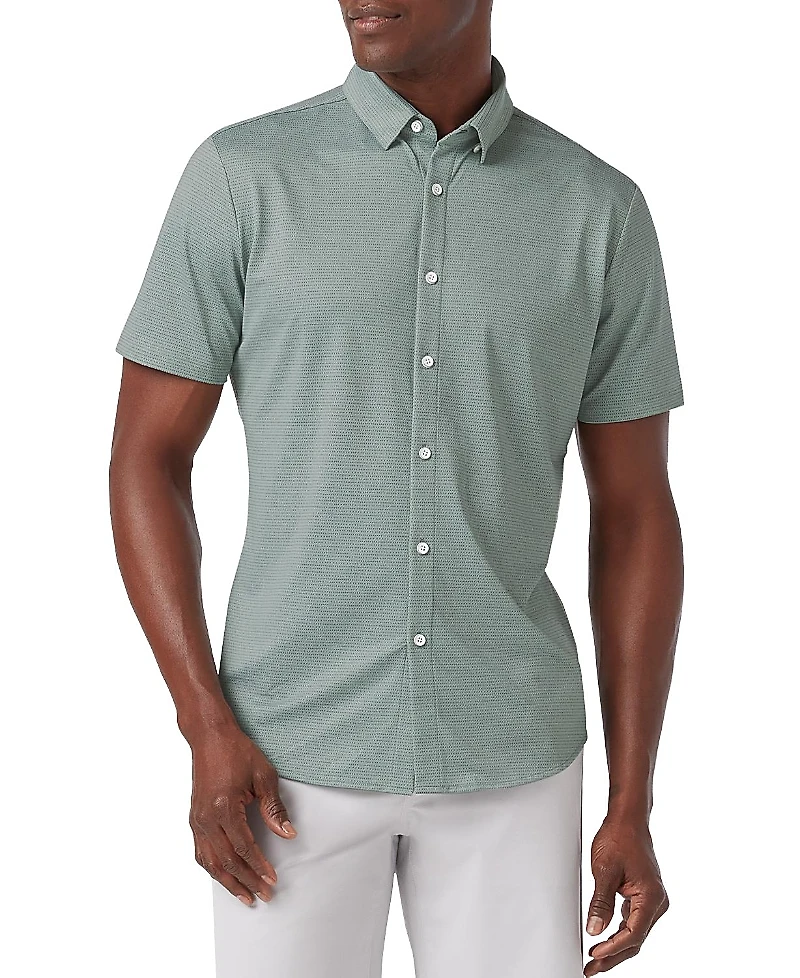 Mizzen+Main Halyard Short Sleeve Dress Shirt