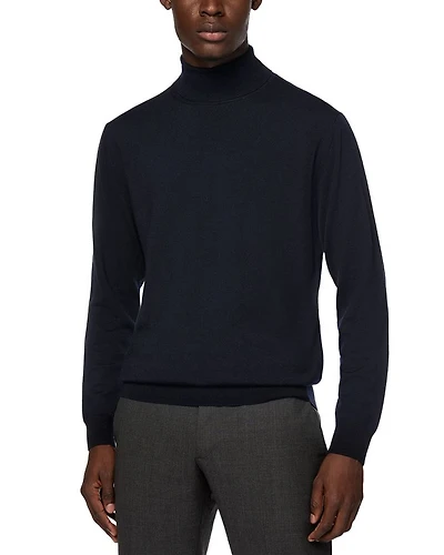 Merino Wool Turtleneck Sweater