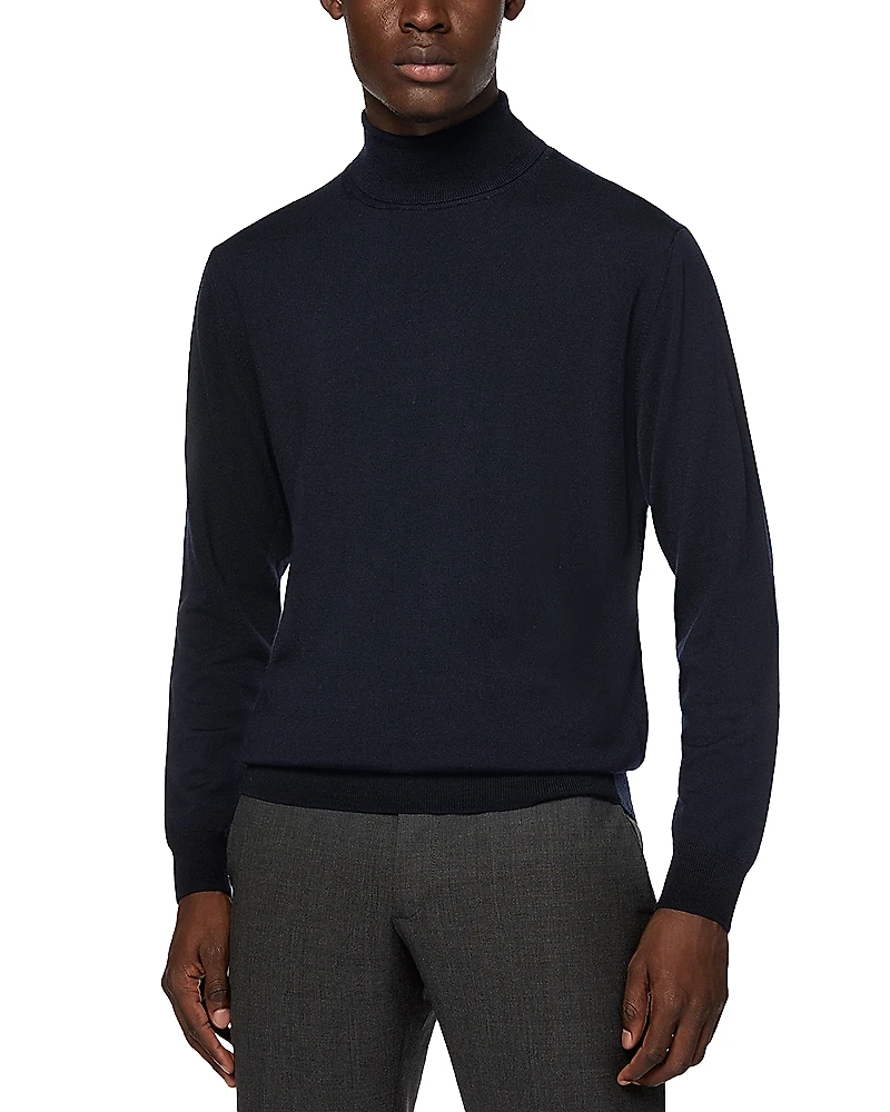 Boggi Milano Merino Wool Turtleneck Sweater