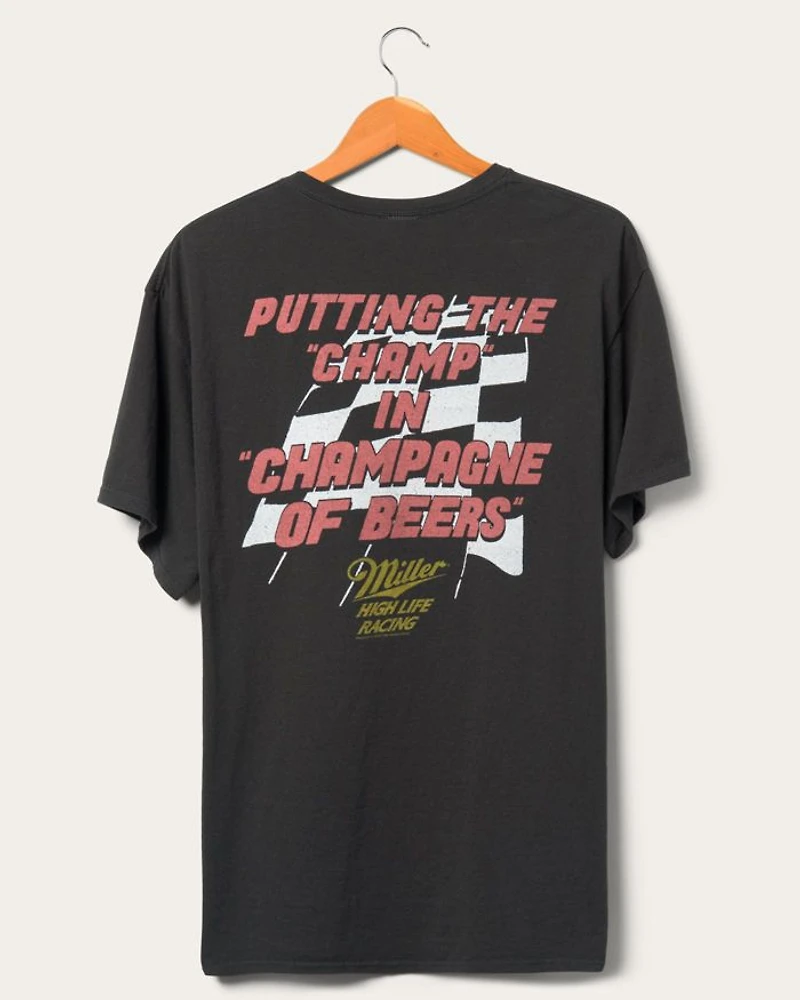 Unisex Miller High Life Champ Champagne Flea Market Tee