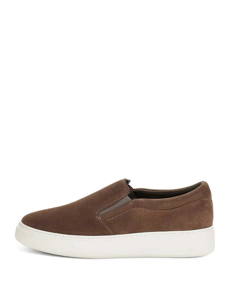 Men's Slip On Suede Sneakers