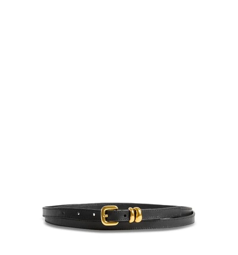 Women's Double Skinny Belt