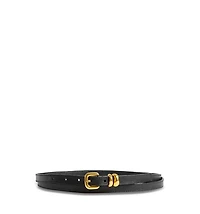 Women's Double Skinny Belt