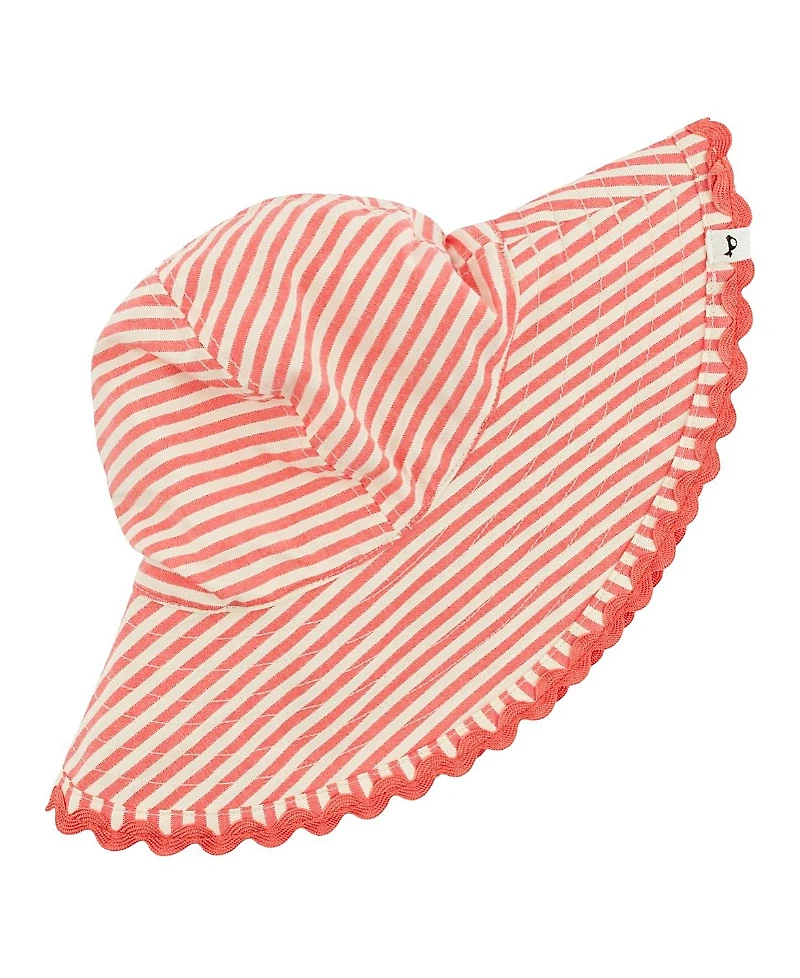 oh baby! Girls' RicRac Cabana Sunhat - Baby