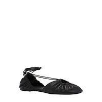 Women's Mesure Lace-Up Leather Ballerina