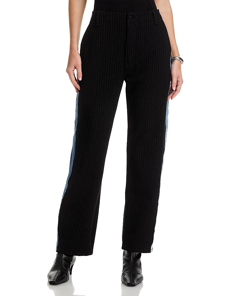Askk Ny Tomboy Tuxedo High Rise Pants