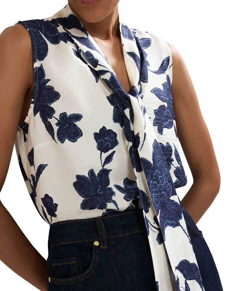 Junie Tie Neck Top