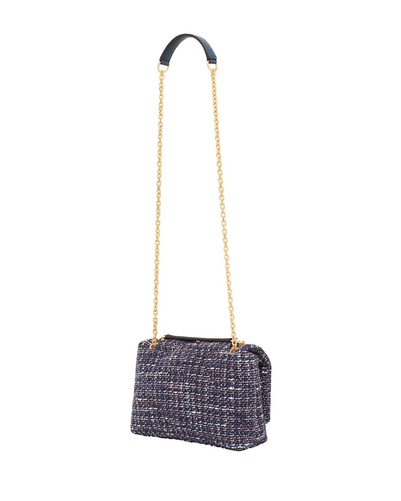 Le Fanny Tweed Crossbody Bag