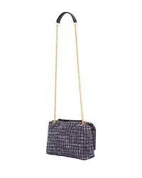 Le Fanny Tweed Crossbody Bag