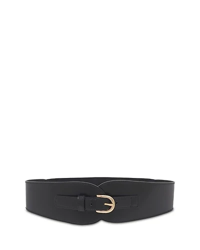 Leather Corseted Belt