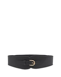 Leather Corseted Belt