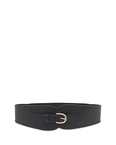 Gerard Darel Olympe Leather Corseted Belt