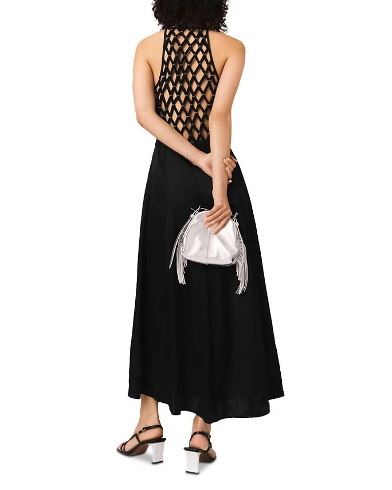 Braided Back Maxi Dress