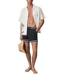 Baller Stripe 4.5" Swim Shorts