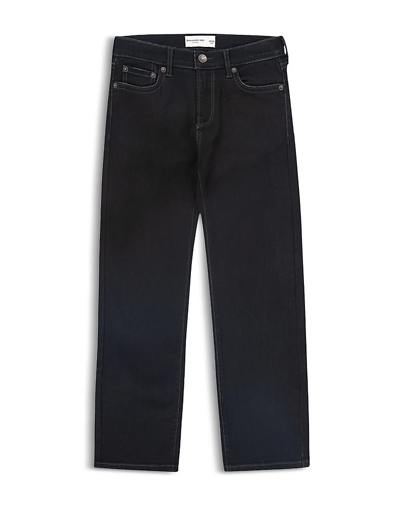 abercrombie kids Boys' Straight Fit Jeans - Little Kid, Big Kid