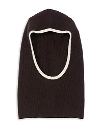 Sandro Ribbed Knit Balaclava