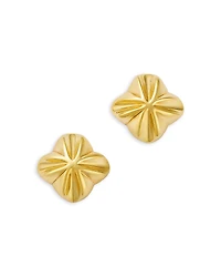 Bloomingdale's Fine Collection Flower Button Stud Earrings