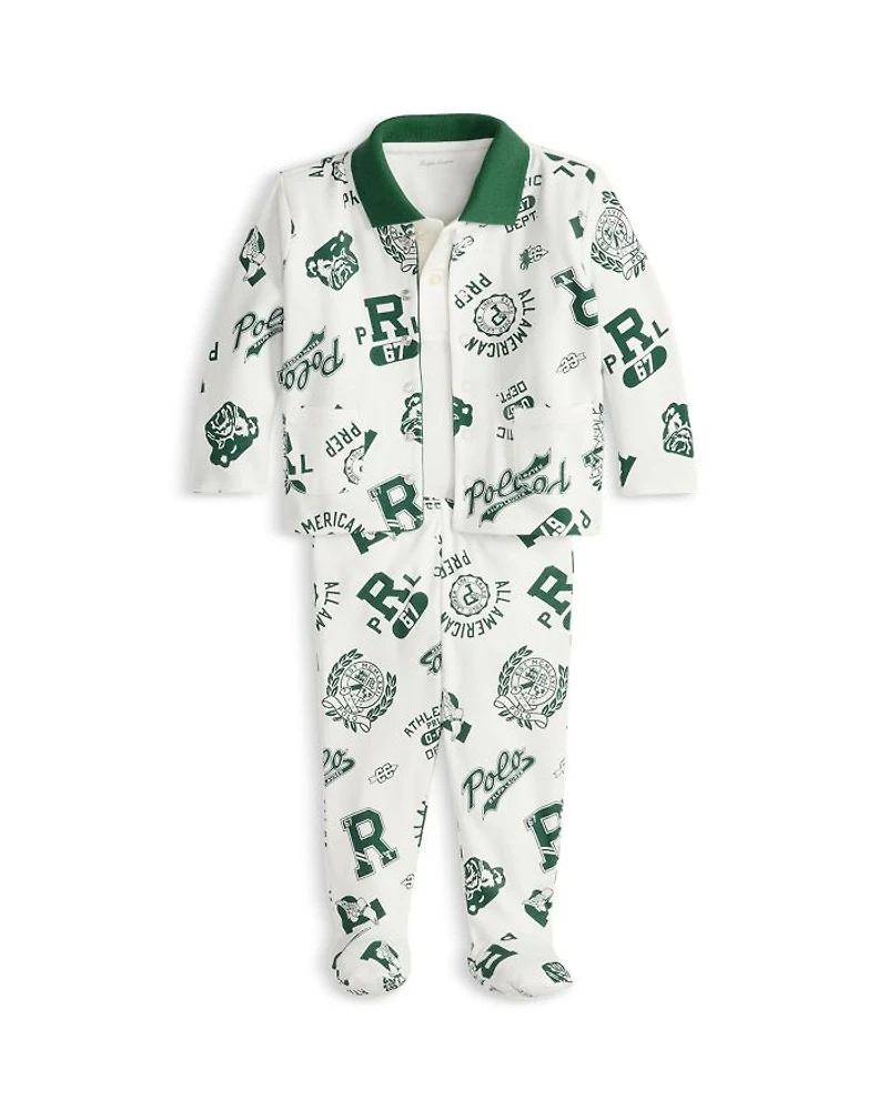 Boys' Bodysuit, Pant & Reversible Jacket Set - Baby