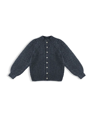 Rylee + Cru Girls' Tulip Pointelle Cardigan - Little Kid
