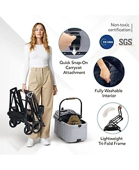 Tinker Small Detachable Pet Stroller – Compact Buggy for Cats & Small Dogs