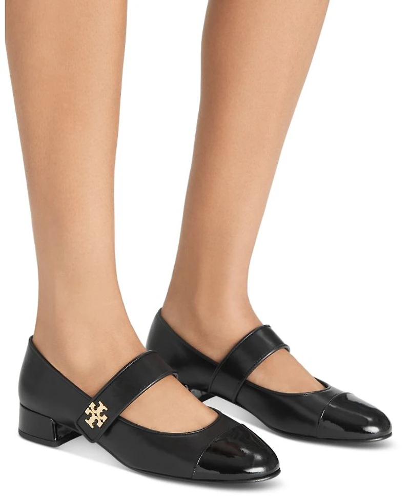 Women's Captoe Mary Jane Flats