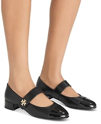Women's Captoe Mary Jane Flats