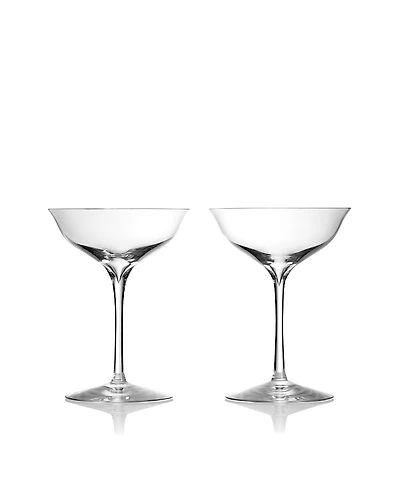 Waterford Elegance Champagne Belle Coupe Glass, Pair