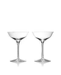 Waterford Elegance Champagne Belle Coupe Glass, Pair