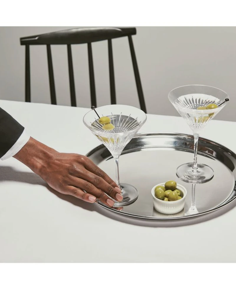 Lismore Diamond Martini Glasses, Set of 2