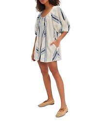 Bop Around Striped Romper