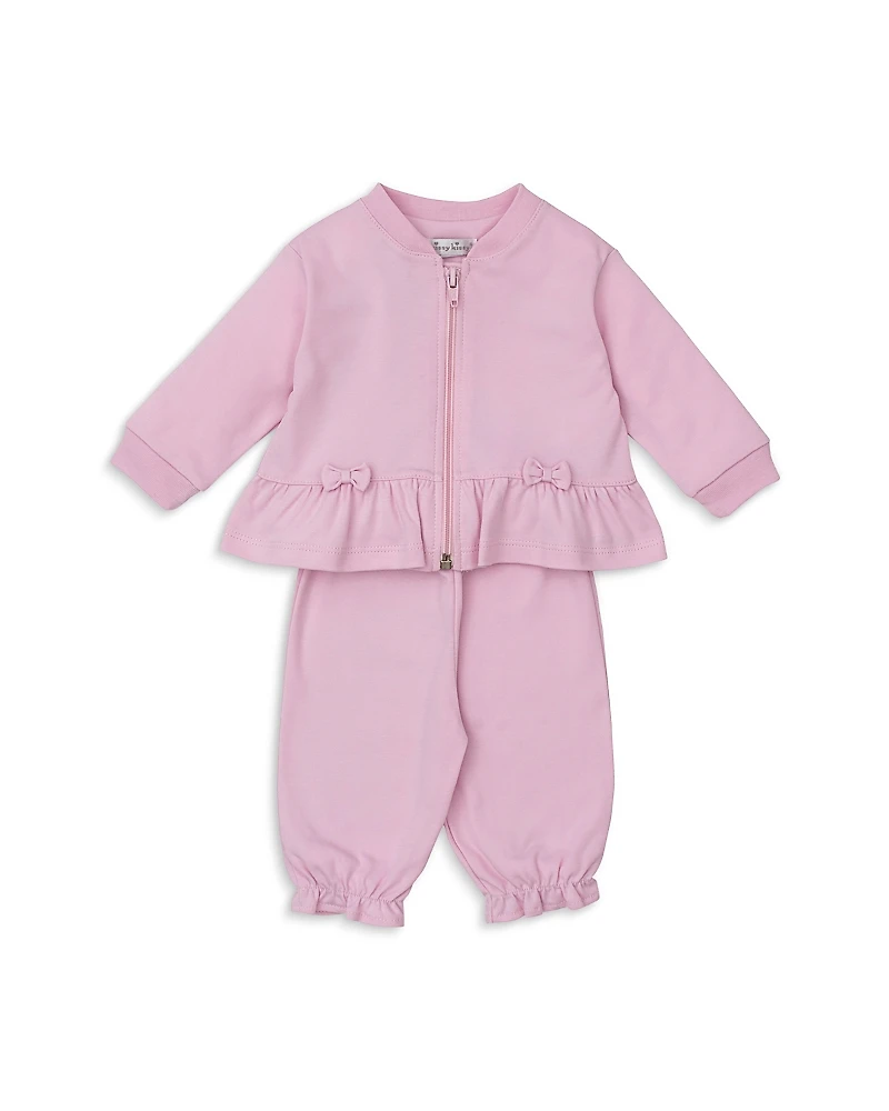 Kissy Girls' Ruffled Jacket & Pants Set - Baby