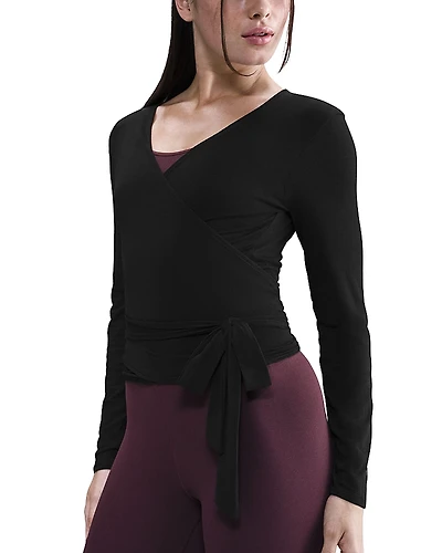 Nike Long Sleeve Wrap Top