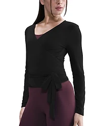 Nike Long Sleeve Wrap Top