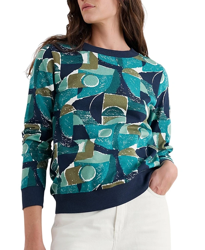 Seasalt Cornwall Women's Bright Wave Sweatshirt