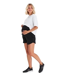 Relax Foldover Waistband Maternity Shorts
