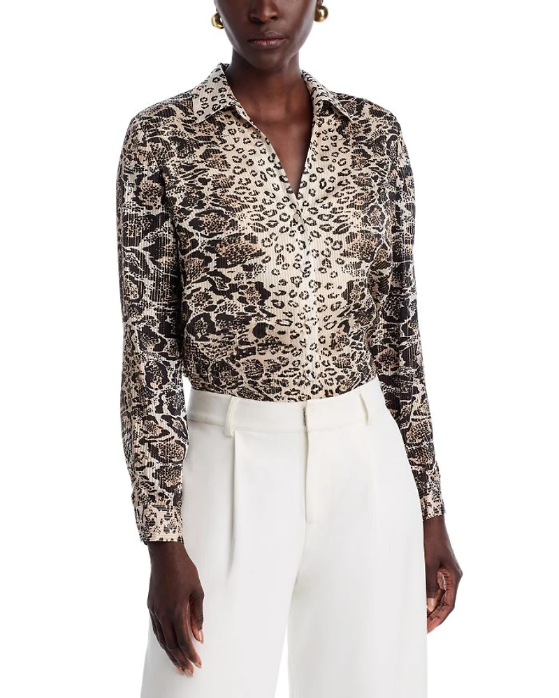 The Madeline Silk Blend Blouse