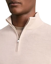 Quarter Zip Wool Sweater