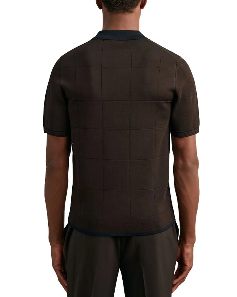 Baxter Zip Front Short Sleeve Shirt
