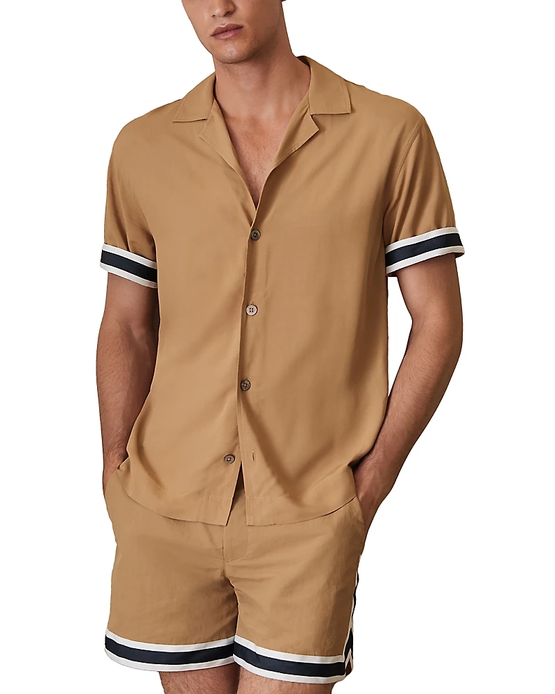 Reiss Che Valbonne Camp Shirt