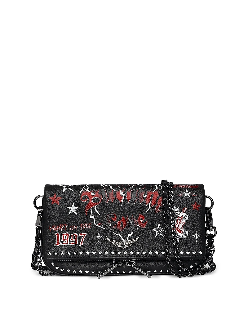 Zadig & Voltaire Rock Nano Grained Leather Punk Bag