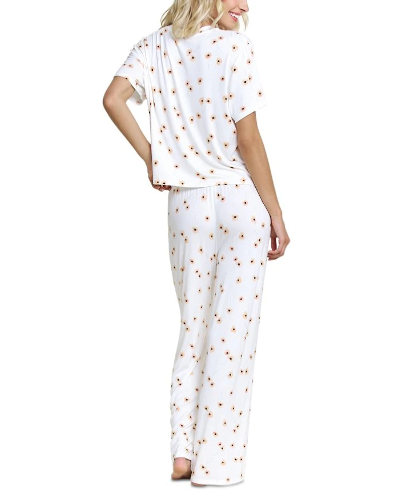 Printed Pajama Set