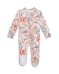 Posh Peanut Girls' Aviva Ruffled Footie - Baby