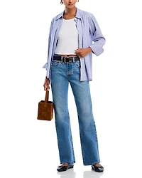 Wedgie High Rise Boot Cut Stretch Jeans Fair Point