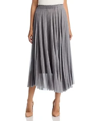 Edrisa Pleated Maxi Skirt