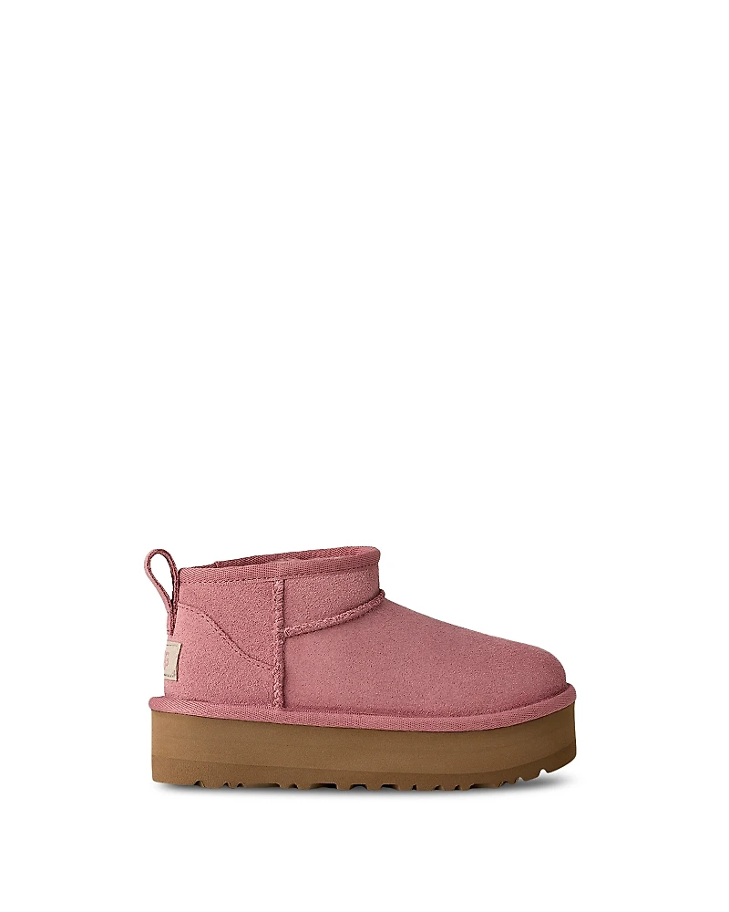 Ugg Unisex Classic Ultra Mini Platform Boots - Little Kid, Big Kid