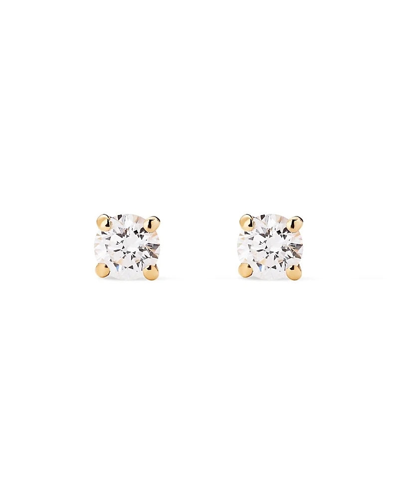 Ana Luisa Lab Grown Diamond Earrings Gold Small Lab Grown Diamond Studs