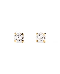Ana Luisa Lab Grown Diamond Earrings Gold Small Lab Grown Diamond Studs