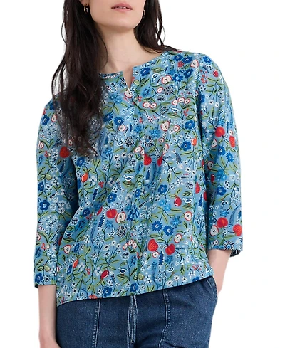 Seasalt Cornwall Women's Watercolor Sketch Top