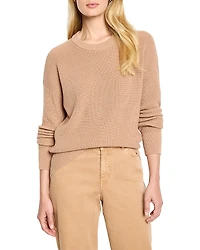 Nic+Zoe Shaker Stitch Crewneck Sweater